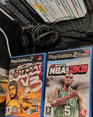 Lotto 2 giochi NBA per PlayStation 2, 2K9 e street