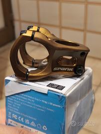 Attacco manubrio Spank Split 35x35 0° bronzo