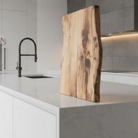 tagliere artistico "Heritage" castagno e resina