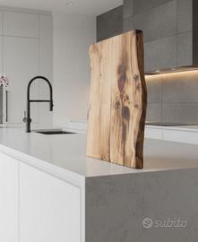 tagliere artistico "Heritage" castagno e resina