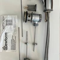 miscelatore bidet e 2 pilette Newform Arty Creo