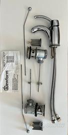 miscelatore bidet e 2 pilette Newform Arty Creo