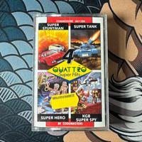 quattro super hits commodore 64 cassetta