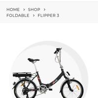 Bicicletta elettrica pieghevole NUOVA Italwin Flip