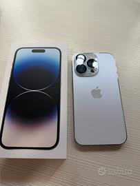 Iphone 14 pro bianco silver