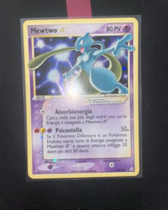 Carta pokemon mewtwo gold star