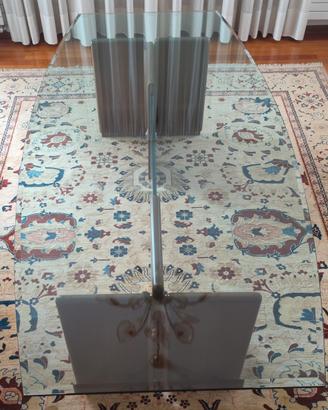 Tavolo in Cristallo lavorato 280 cm x 130 cm