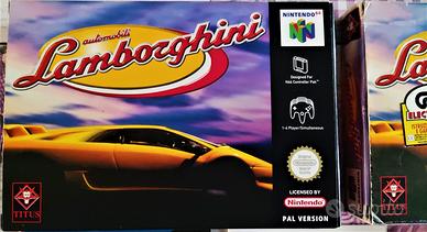 N64 Automobili Lamborghini Nintendo 64 Titus 1997