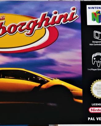 N64 Automobili Lamborghini Nintendo 64 Titus 1997