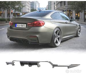 DIFFUSORE BMW F80 F82 F83 M4 CARBONIO DOPPIA