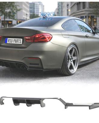 DIFFUSORE BMW F80 F82 F83 M4 CARBONIO DOPPIA