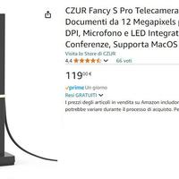 MassyD CZUR Fancy S Pro Scanner Video Conferenze