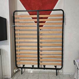 rete matrimoniale + staffe alza e abbassa