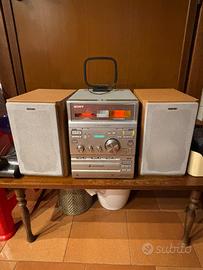 Impianto stereo Sony anni ‘80