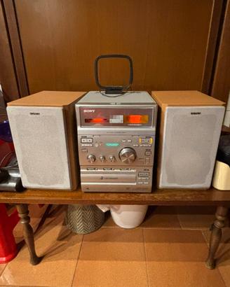 Impianto stereo Sony anni ‘80