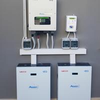 Kit fotovoltaico 15kw accumulo litio 8kw off grid