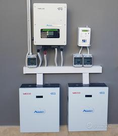 Kit fotovoltaico 15kw accumulo litio 8kw off grid