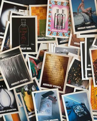 Cartoline serie “Absolute Vodka”