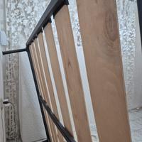 rete in legno matrimoniale