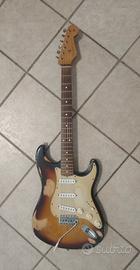 FenderStrato Made in Mexico Relic+Seymour duncan