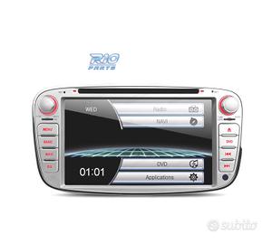 NAVIGATORE RADIO 7" PER FORD TONDO COLORE GRIGIO 