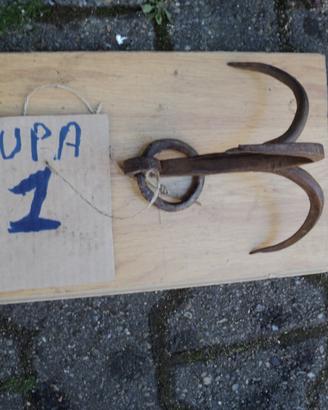 Lupa depoca ferro a tre punte per recupero secchi