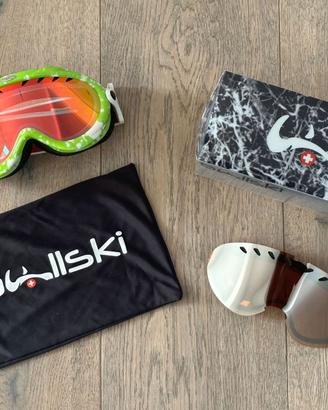 Maschera da Sci-Snowboard Bullski con 2 lenti