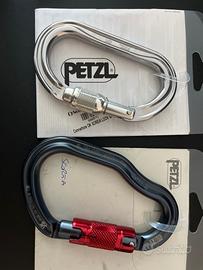 Coppia di moschettoni petzl