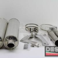 Scarichi bassi alluminio monster 600 620 750 800