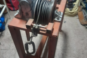 Verricello per tirare barca a riva