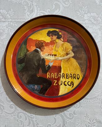 Vassoio Rabarbaro Zucca anni 70-80