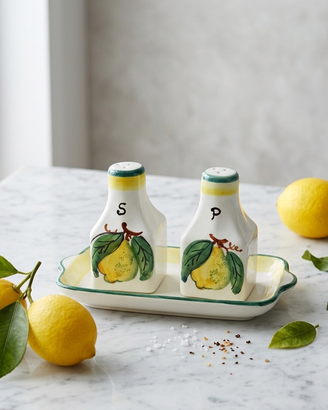 Set Sale e Pepe in Ceramica Dipinta a Mano