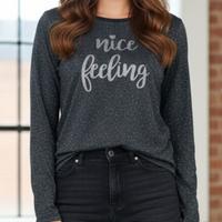 felpa leggera maniche lunghe donna 