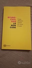LIbro Le non cose - di Byung-Chul Han