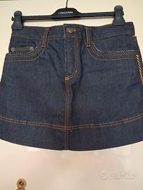 Gonna in denim Just Cavalli
