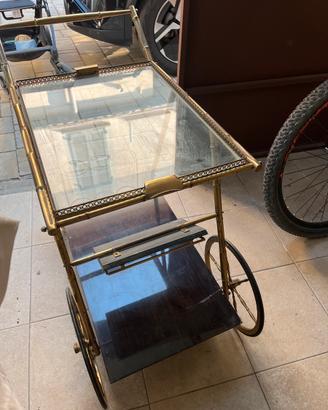 Carrello bar porta vivande anni 50