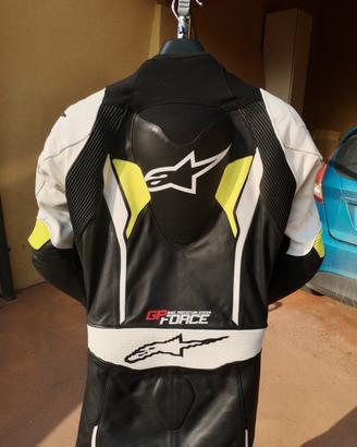 tuta moto 50 alpinestars intera perfetta