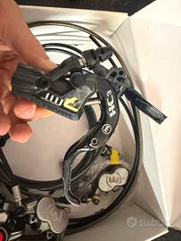 Impianto magura completo con leve HC3