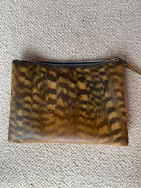 Borsa pochette GUM Gianni Chiarini pitonata
