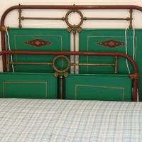 Letto in ferro stile Liberty