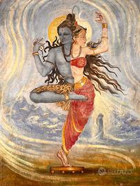 Quadro affresco riportato su tela