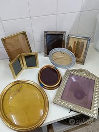 Piccolo cornici legno e metallico