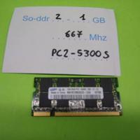 Memoria SO-DIMM DDR2 1 Gbyte, 667 Mhz, PC2-5300 PC