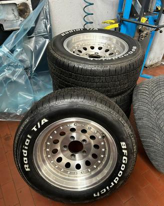 Gomme BF Goodrich 215/60 R15 + Cerchi American Rac