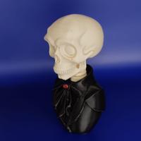 Statuetta Scheletro elegante