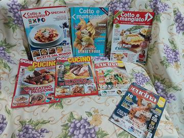 Nr. 7 periodici di cucina (tot. € 10)