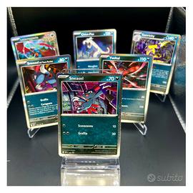 Lotto 6 Carte Pokémon Dark/Tempo Passato ITA