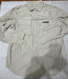 Armani Exchange Uomo Camicia a Maniche Lunghe – M