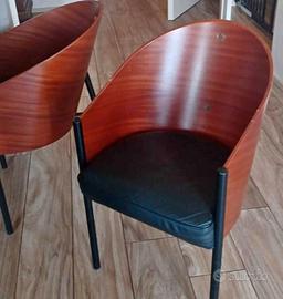 sedie driade modello costes by Philippe Starck