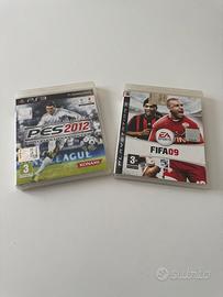 PES 2012 e FIFA 09 per Playstation 3